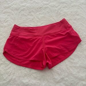 Lululemon 2.5 speed up shorts
